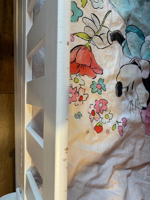 Dziecięce łóżko piętrowe 3 osobowe rozm. 80x160.