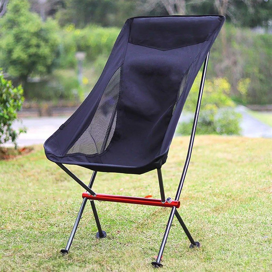 Легкий розкладний стілець для кемпінгу до 150кг