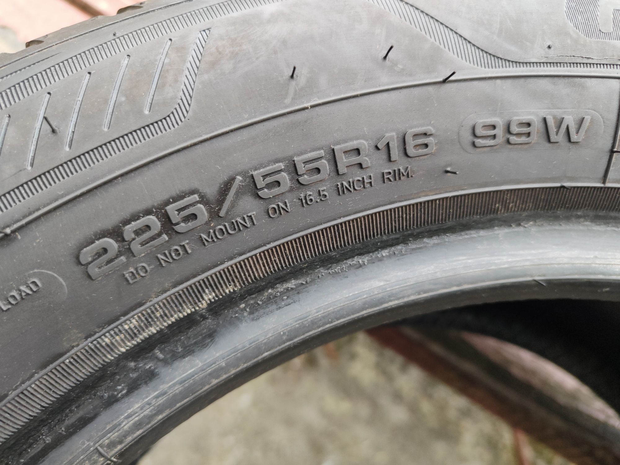 1szt Goodyear Vector 4 Seasons Gen-3 225/55/16 99W 8mm grudzień 2021r