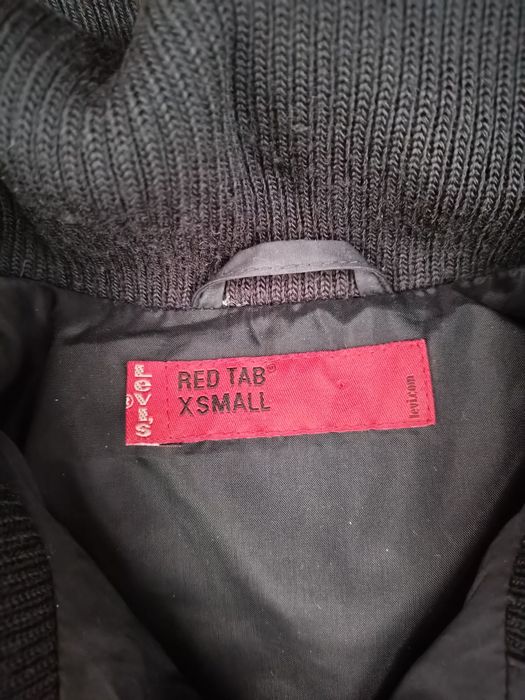 Puchowa LEVI'S XS Red tab kurtka damska
