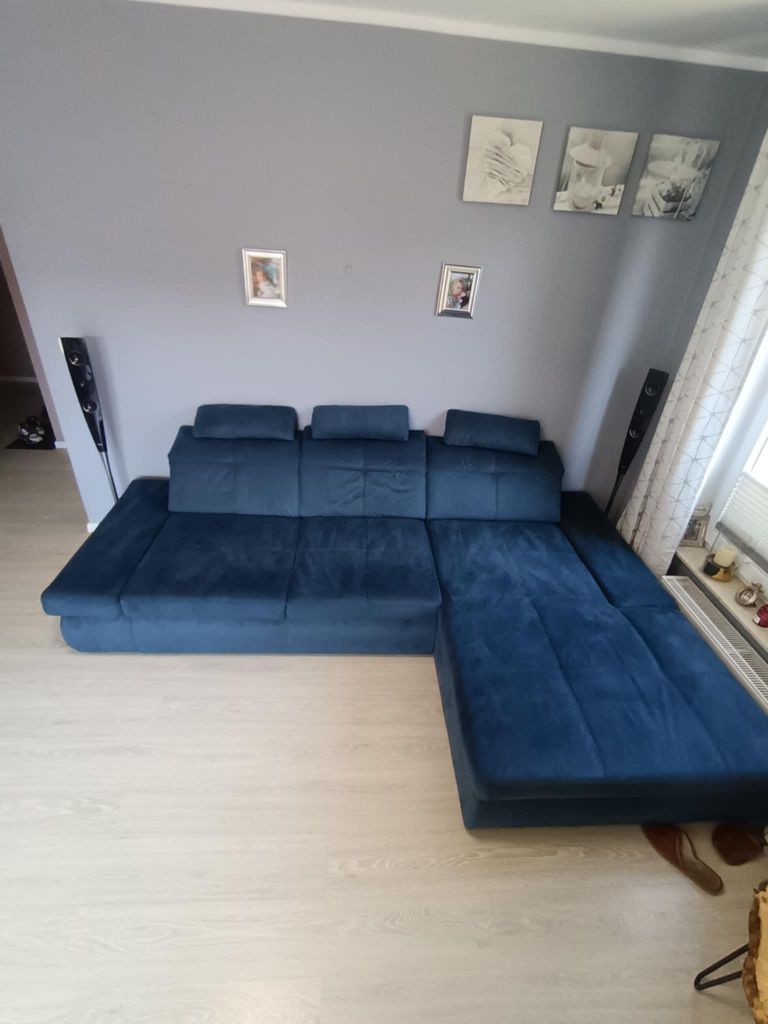 Narożnik z funkcją spania