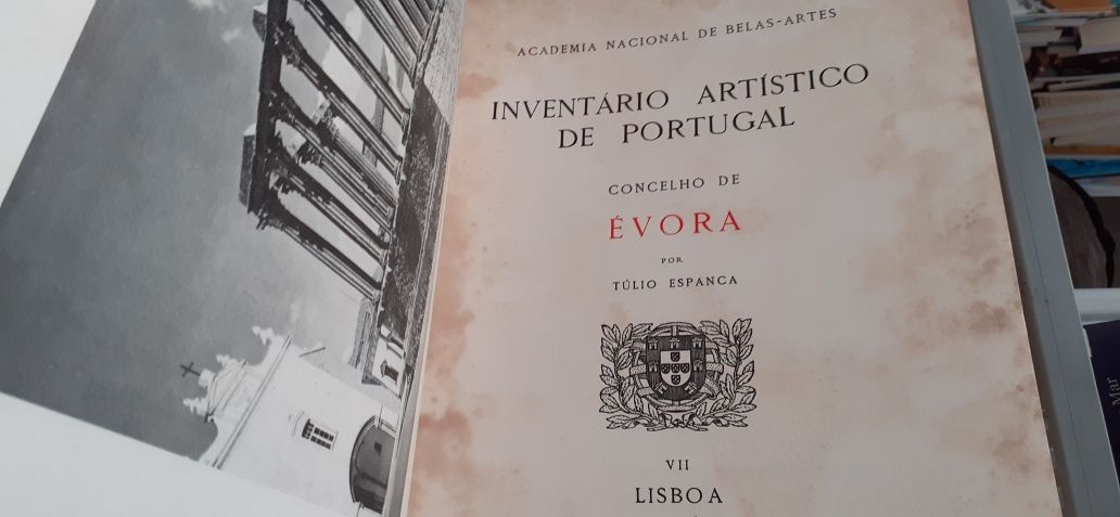 Inventário artístico de Évora - dois volumes