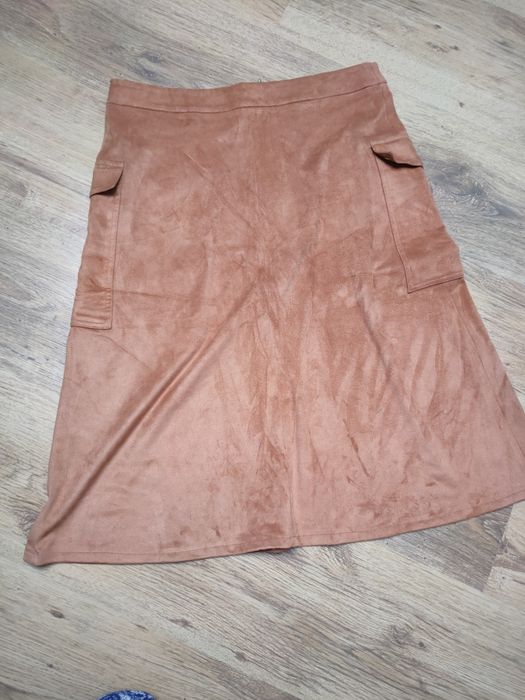 Spódnica karmelowa w stylu vintage