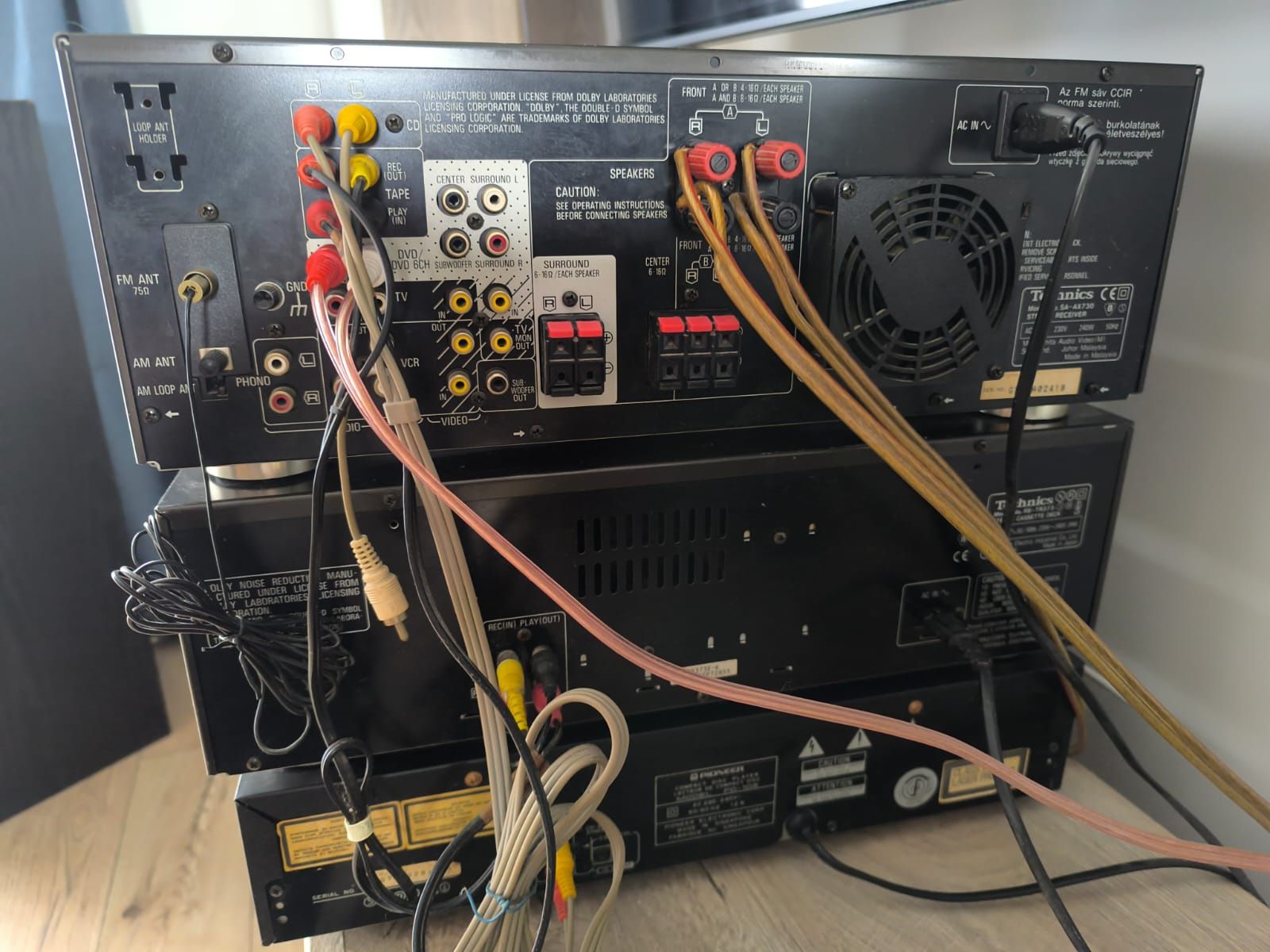 Technics zestaw plus głośniki Altus 300