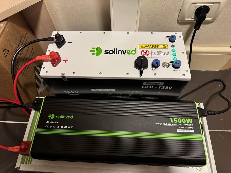 Акумулятори Solinved GEL та LiFePo4