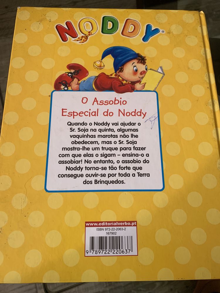 Livro infantil Noddy - o assobio especial do Noddy