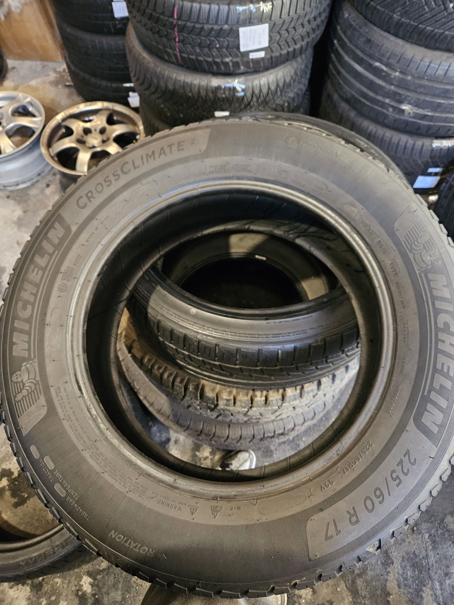 Michelin 225/60 r17 CrossClimate 2 /// 4,5mm!!! 2023r wysyłka