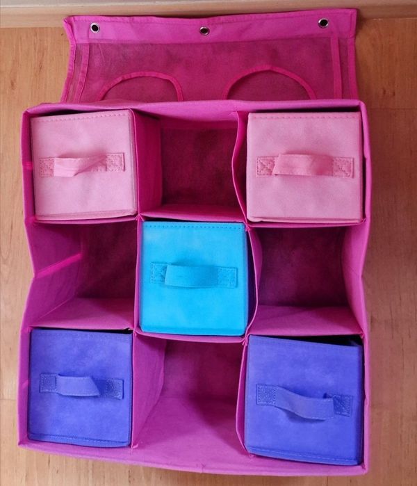 Organizer na zabawki 46x16.5x66 

Zamówiłam u Państwa zestaw 6 Mentzen