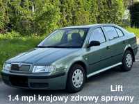 Skoda octavia 1.4 mpi lift 2003 r krajowa hak zdrowa sprawna 210 tys