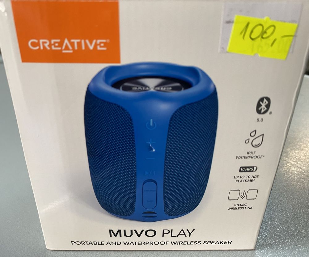 Creative MUVO PLAY głośnik bezprzewodowy bluetooth 5.0 przenośny