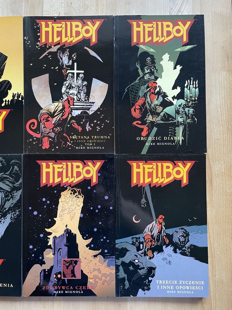 Komiksy Hellboy, kompletna seria