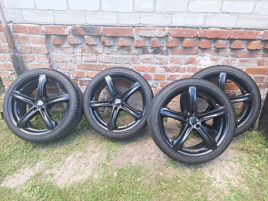 Комплект литих дисків на літній резині R18 225/40, 5/112 + запаска