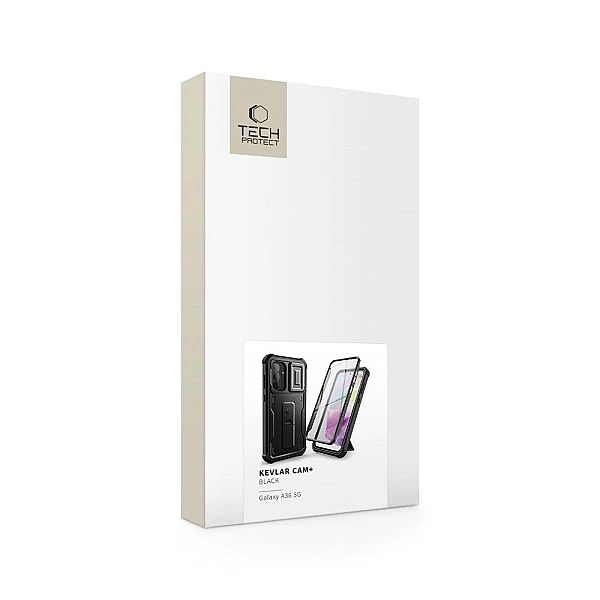 Tech-Protect Kevlar Cam+ Galaxy A36/5G Black
