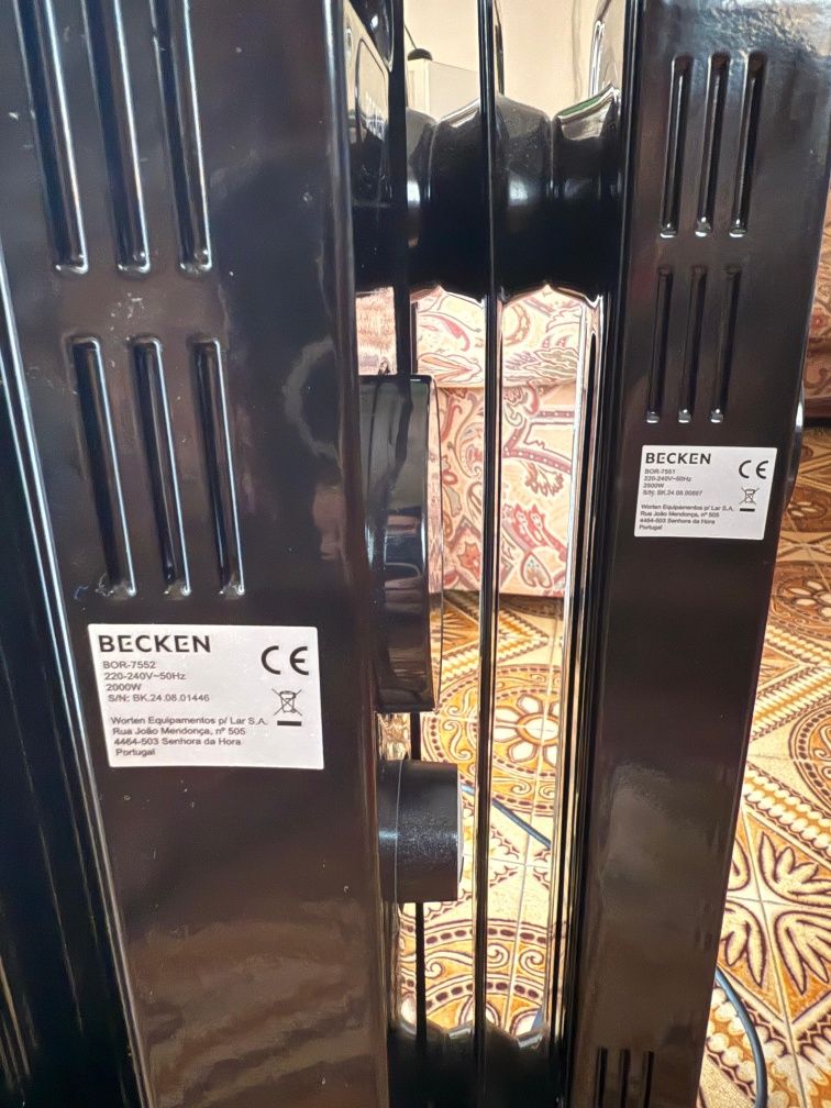2   aquecedores Com garantia da loja.