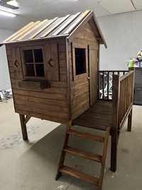 Domek drewniany dla dzeci