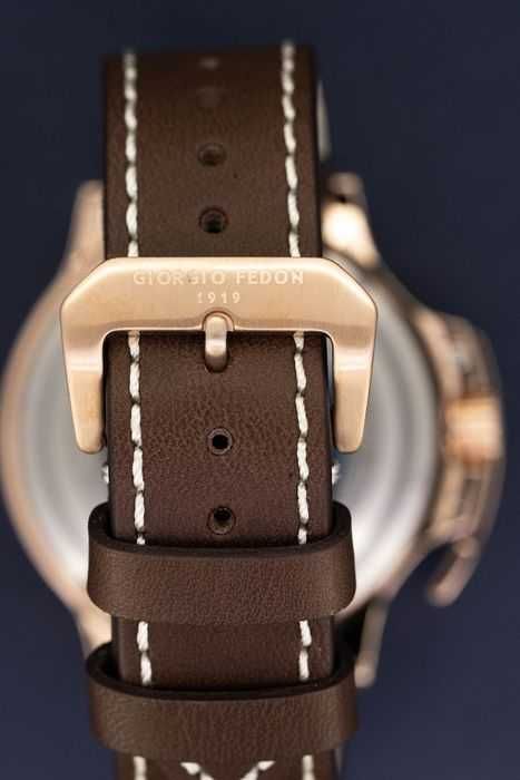 Giorgio Fedon Aquamarine Men's Automatic Watch IP Rose Gold