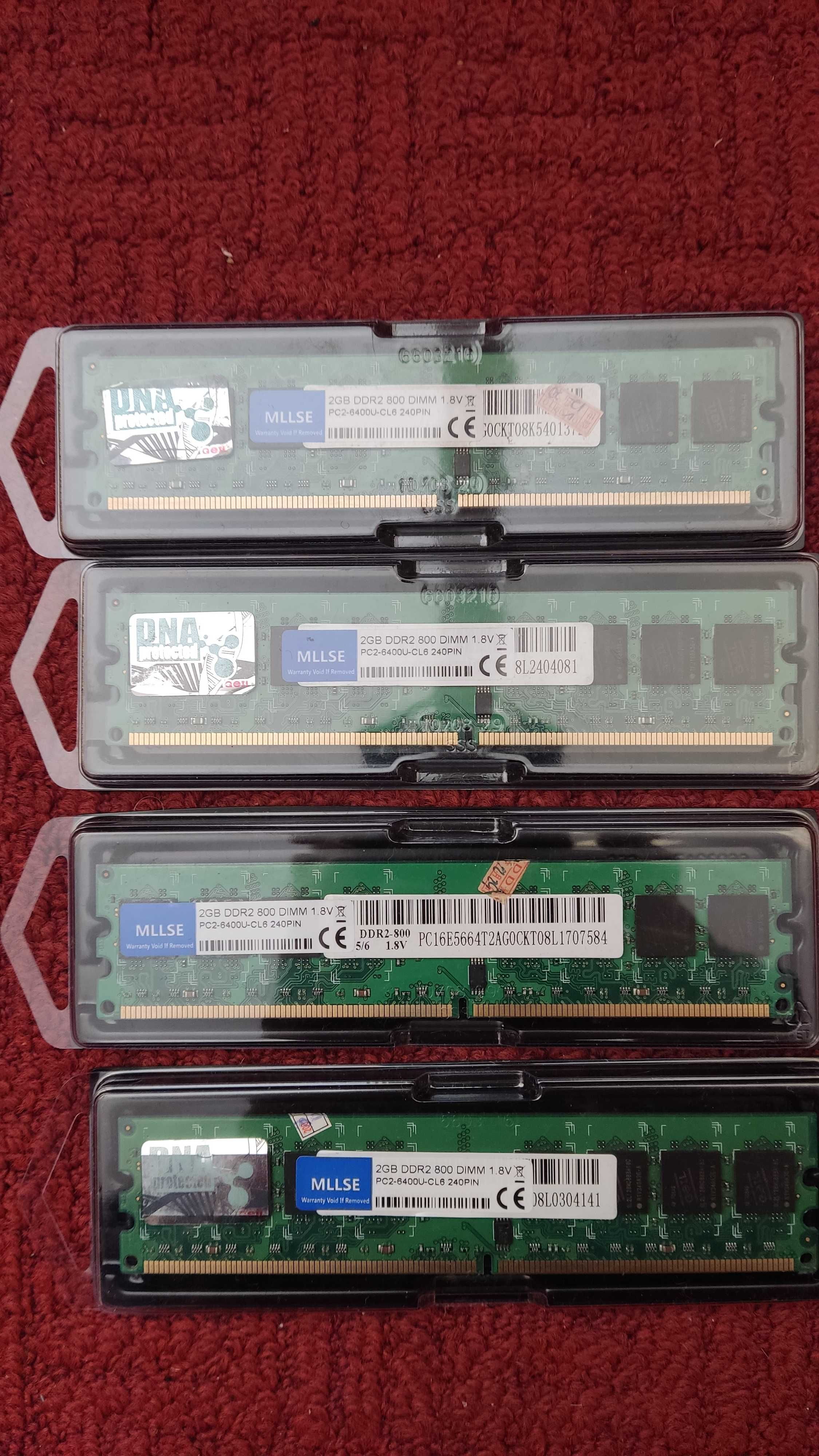 Продам оперативку DDR2 4gb, ddr2 2gb, ddr3 4gb.