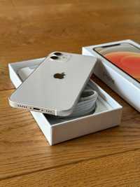 iPhone 12 128GB Jak Nowy Bateria 89% White Silver Biały