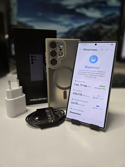 Samsung S24 Ultra 12/512Gb, Офіційний, Ідеал