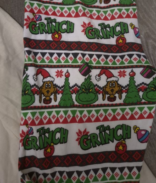 Піжама бавовна у новорічному стилі грінч на 8років