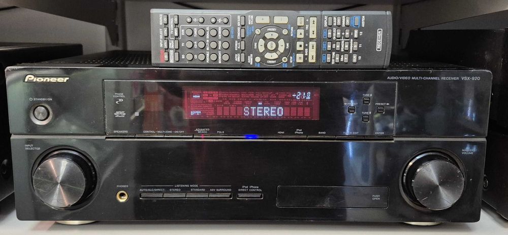 Amplituner AV Pioneer VSX-920-K; Komis Jasło Igielna