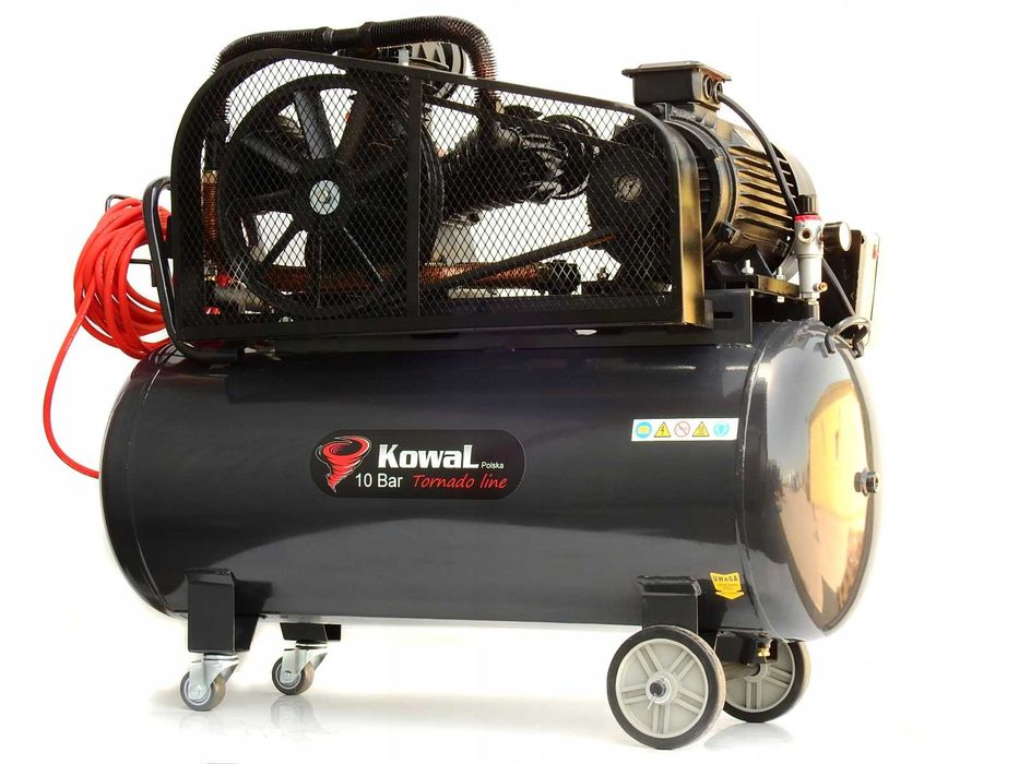 12 Bar KOMPRESOR k21 olejowy tłokowy 200L sprężarka pompa powietrza