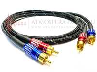 STRUSS RCA MK2 1m Interkonekt Stereo 2x RCA 1m NOWOŚĆ SKLEP RATY