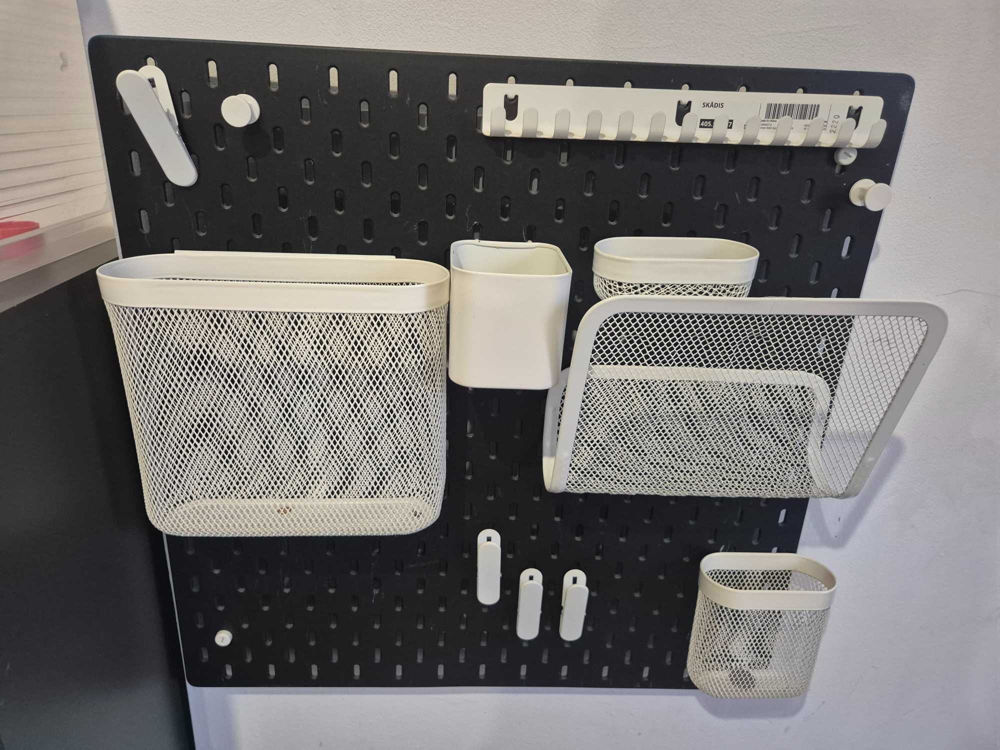 Organizer na ścianę Ikea plus akcesoria