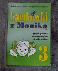 Zeszyt z kartkówkami " Kartkówki z Moniką"