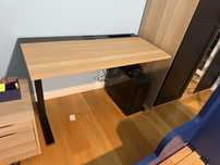 Całkowicie nowe ale juz zlozone biurko Ikea Mittzon 120cm