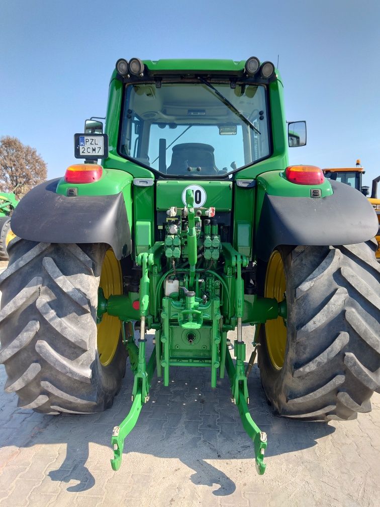Ciągnik JOHN DEERE,6820 Premium TUZ+WOM Pneumatyka FINANSOWANIE!