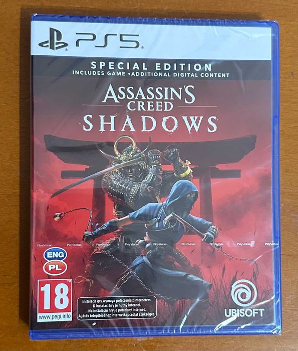Nowe Gry na PS5: Assassin's Creed Shadows + cyfrowe dodatki i Tekken 8
