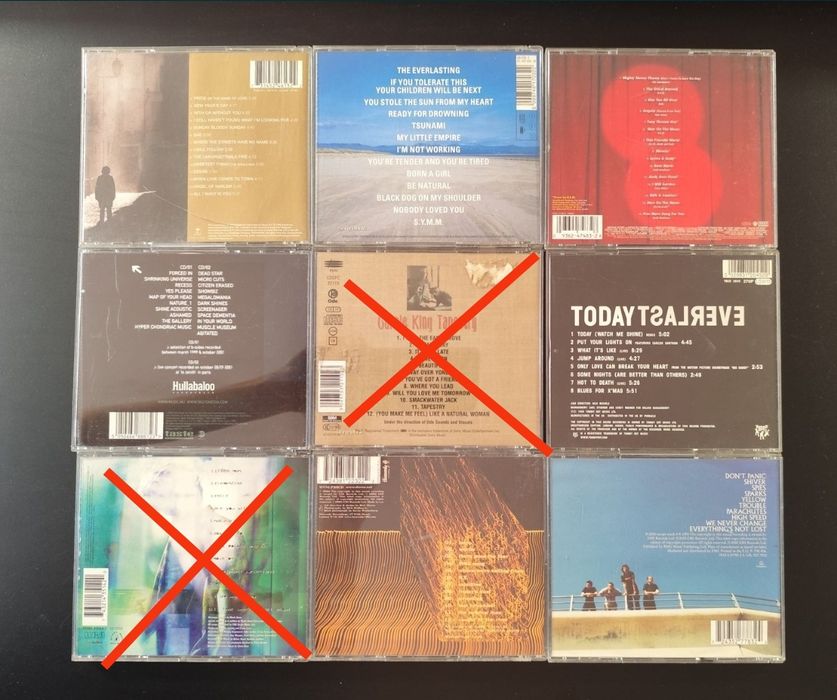 CD's de música usados