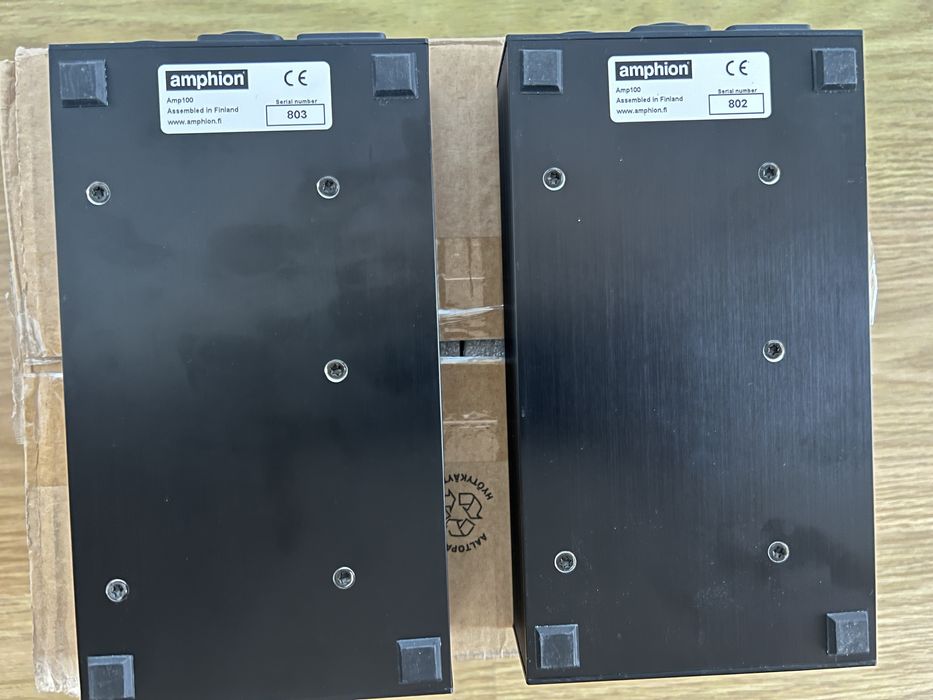 Amphion Amp100 Monoblocks – Potência escandinava, pureza absoluta