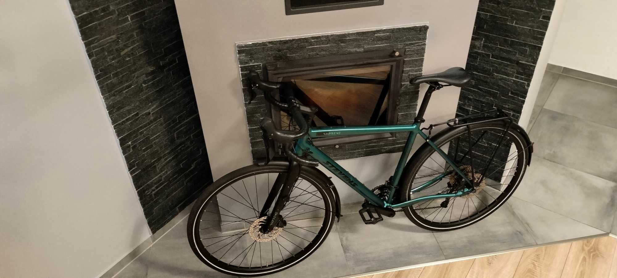 Gravel Stevens Supreme, rower na osprzęcie Shimano GRX