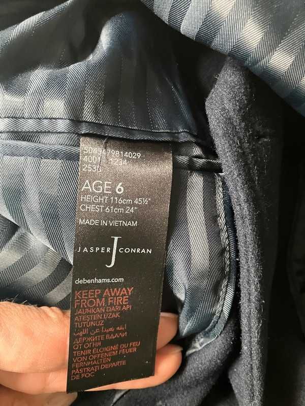 Płaszczyk dla chłopca 116 Jasper Conran