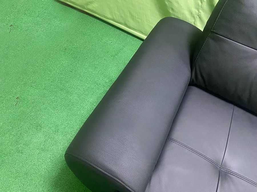 Кутовий диван. Розкладний куток. Диван з Німеччини. Шкіряний.