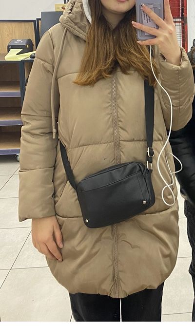 Куртка зимняя беж