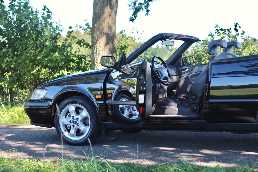 SAAB 9-3 CABRIOLET PRETO DE 2000