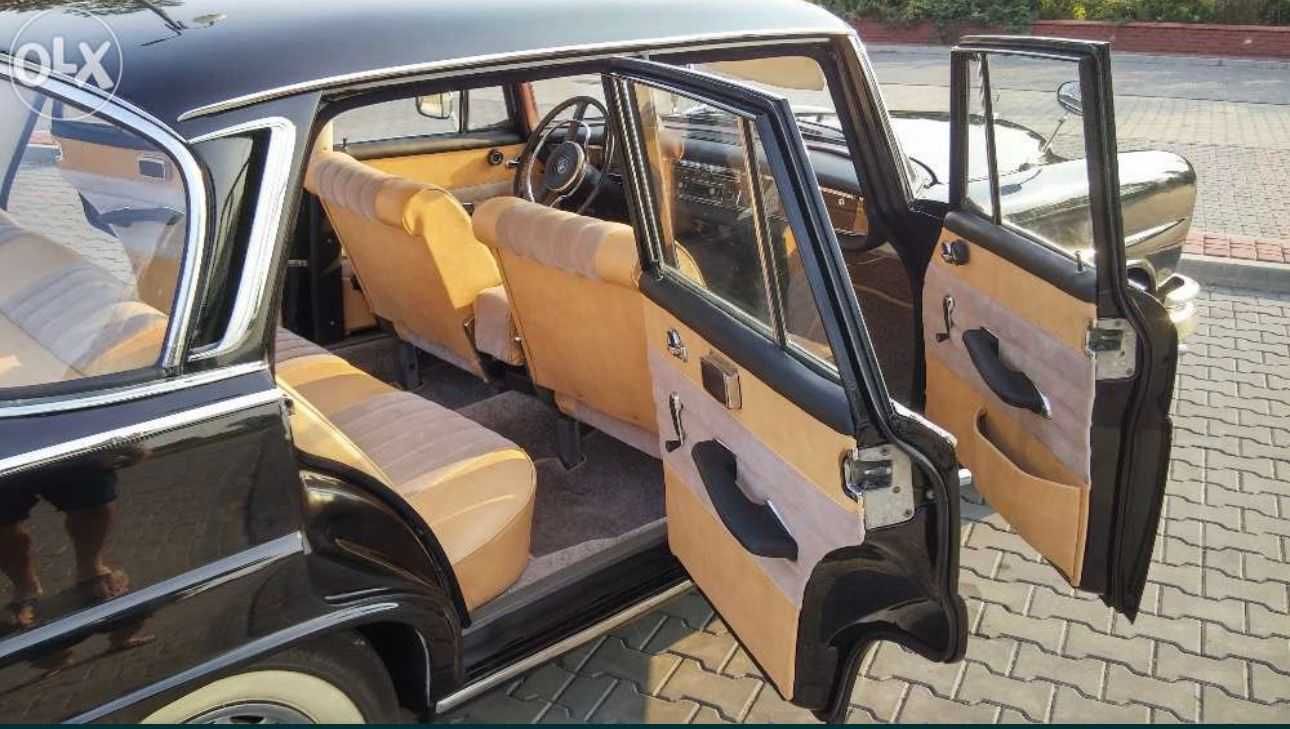 Piękne auto do ślubu - Mercedes W111 Rok 1967!