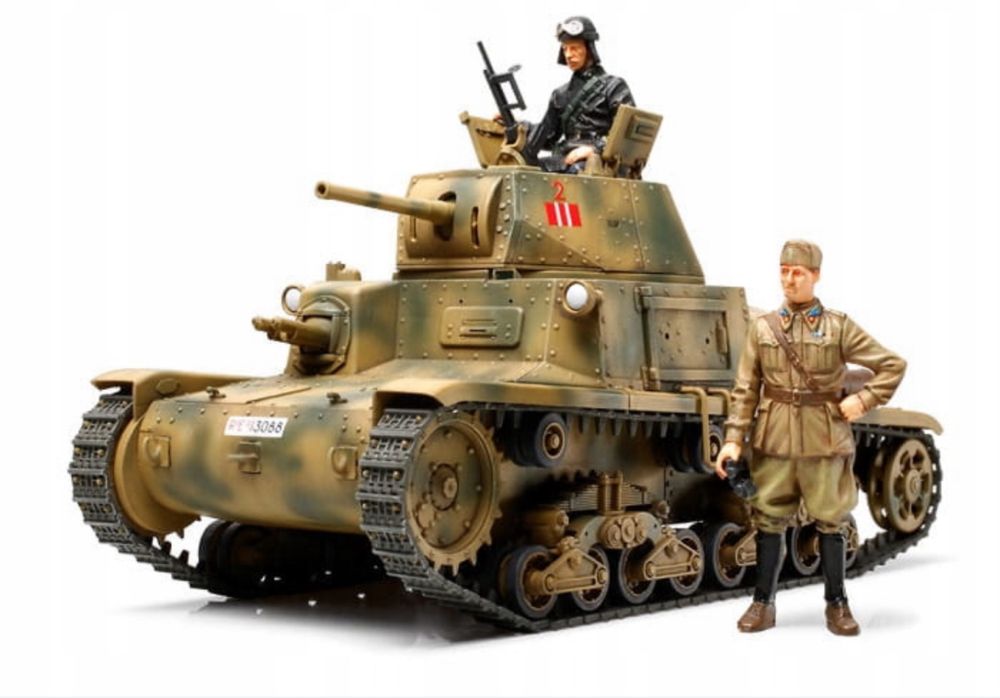Czołg M13/40 Italian Tank model 1:35 Tamiya 35296