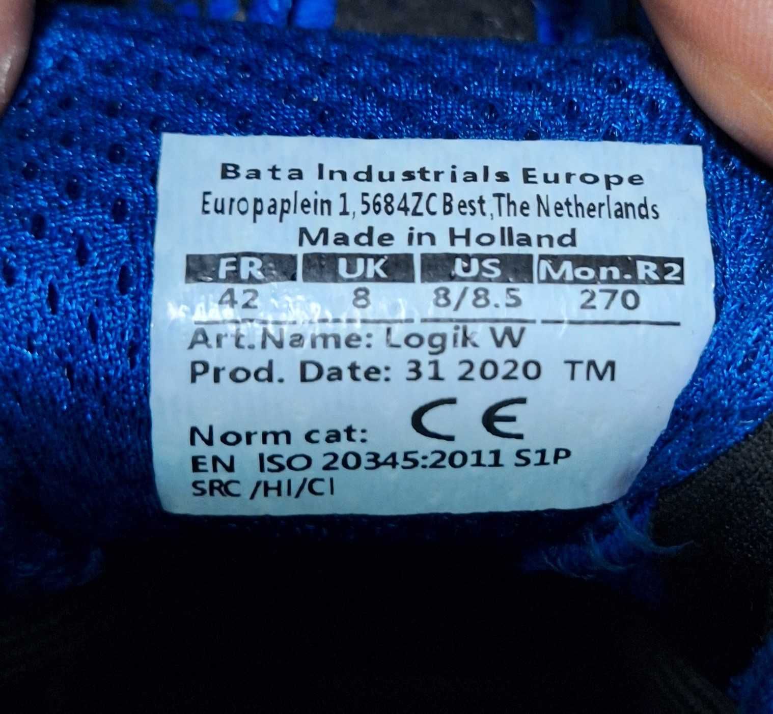 Buty robocze Bata Logic nr 42