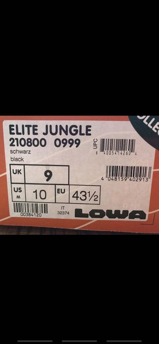 Lowa elite Jungle