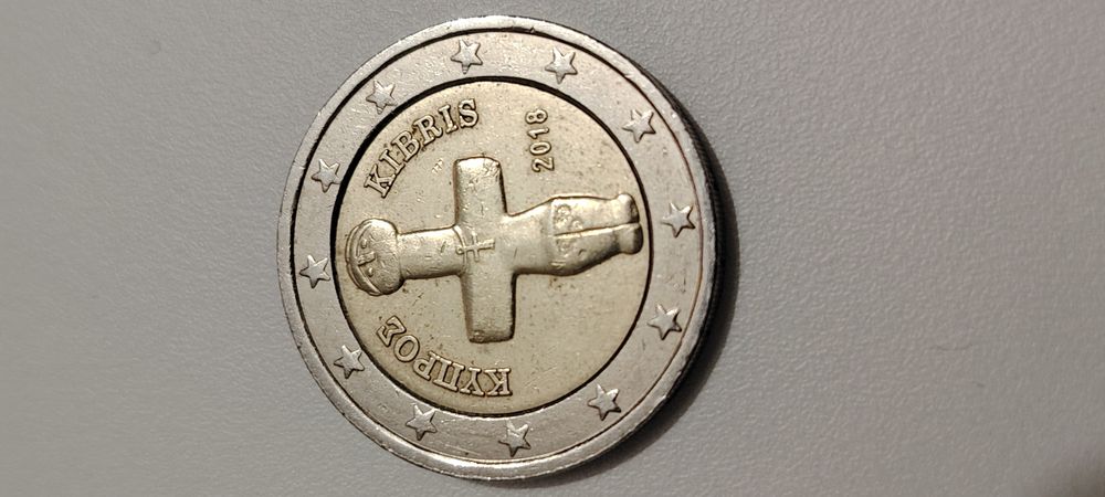 2 Euros de Chipre de 2018