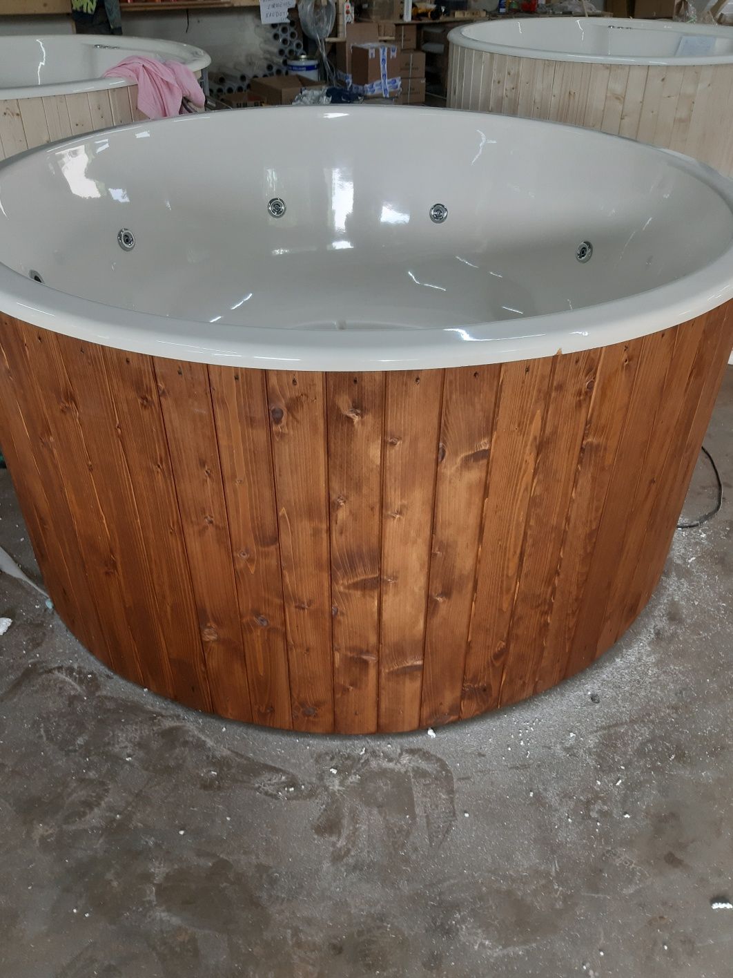 Balia ogrodowa Ruska BANIA Jacuzzi