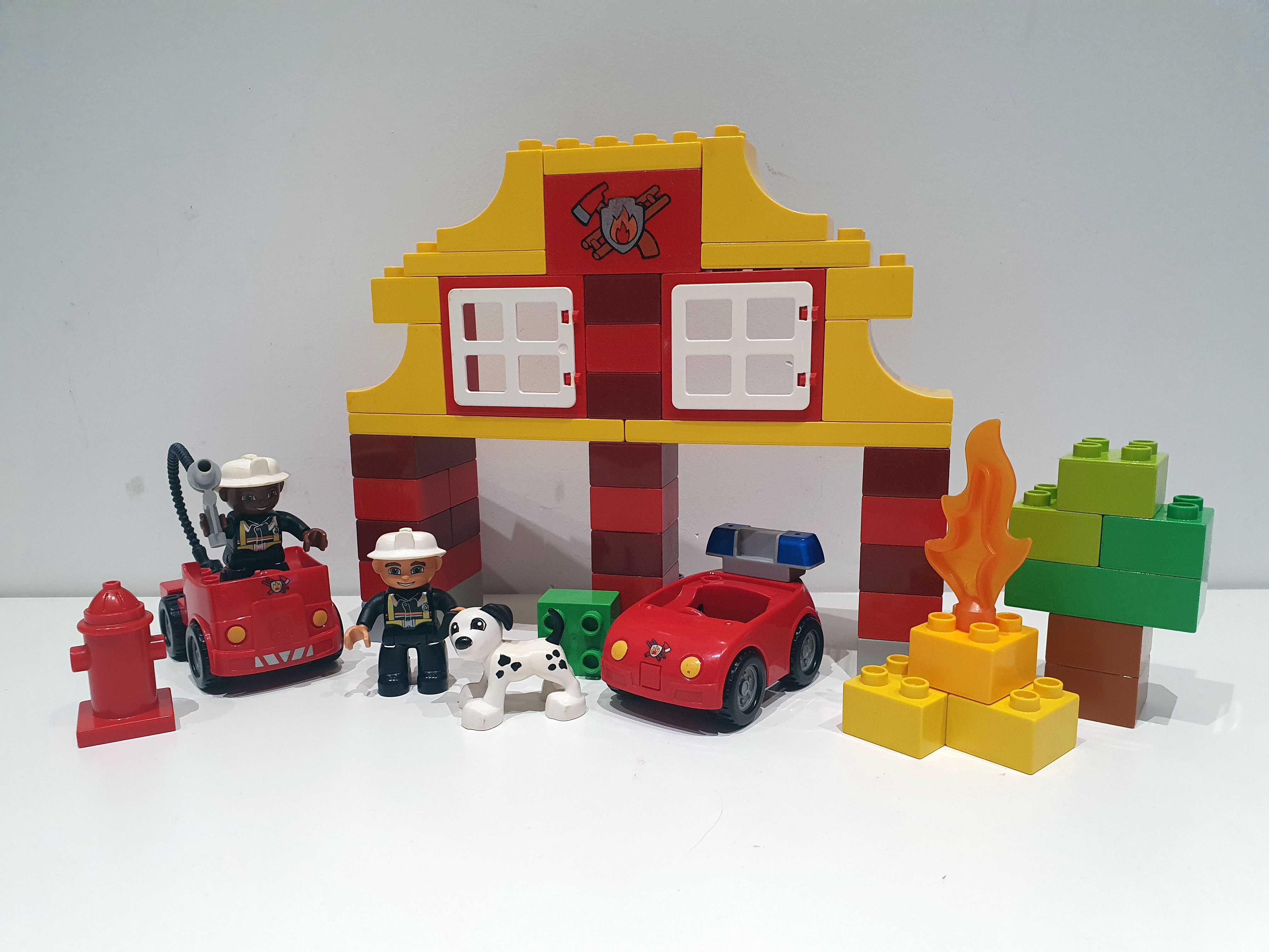 Lego DUPLO 6138 moja pierwsza remiza strażacka straż pożarna klocki