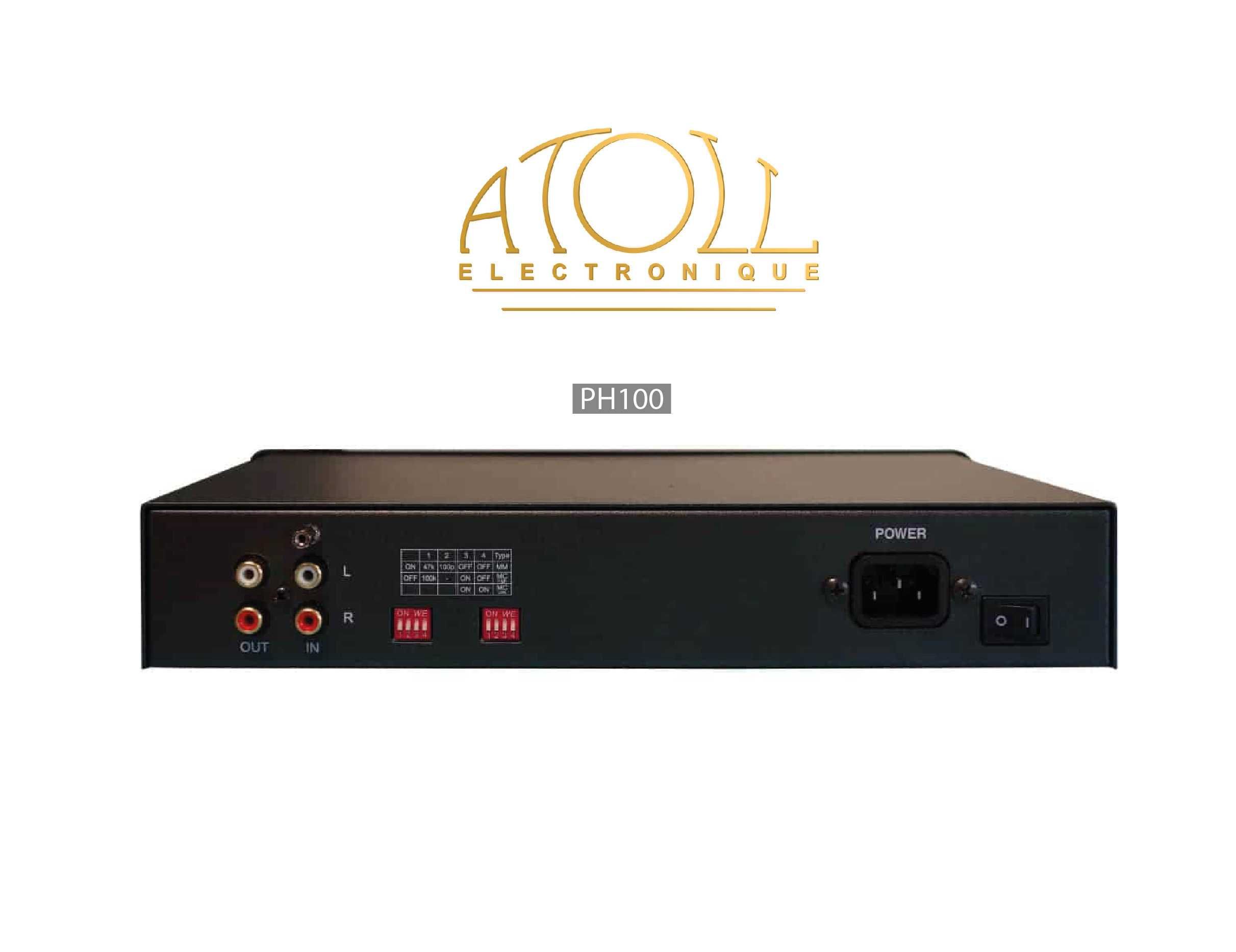 Przedwzmacniacz gramofonowy ATOLL PH100 Preamp MM / MC 500zł taniej