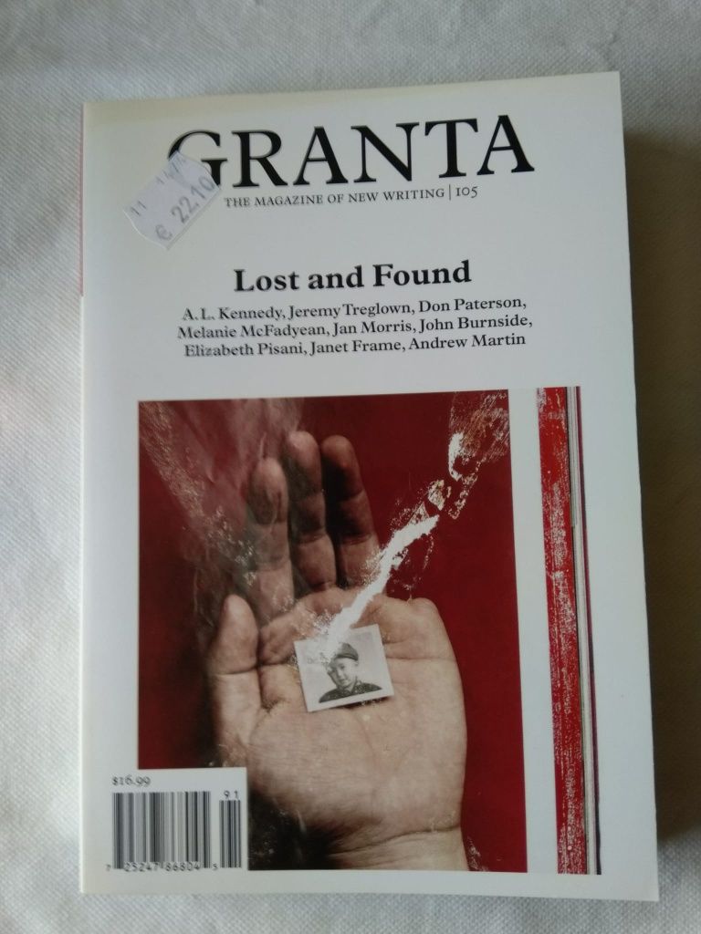 Revista. Granta. Lista and Found