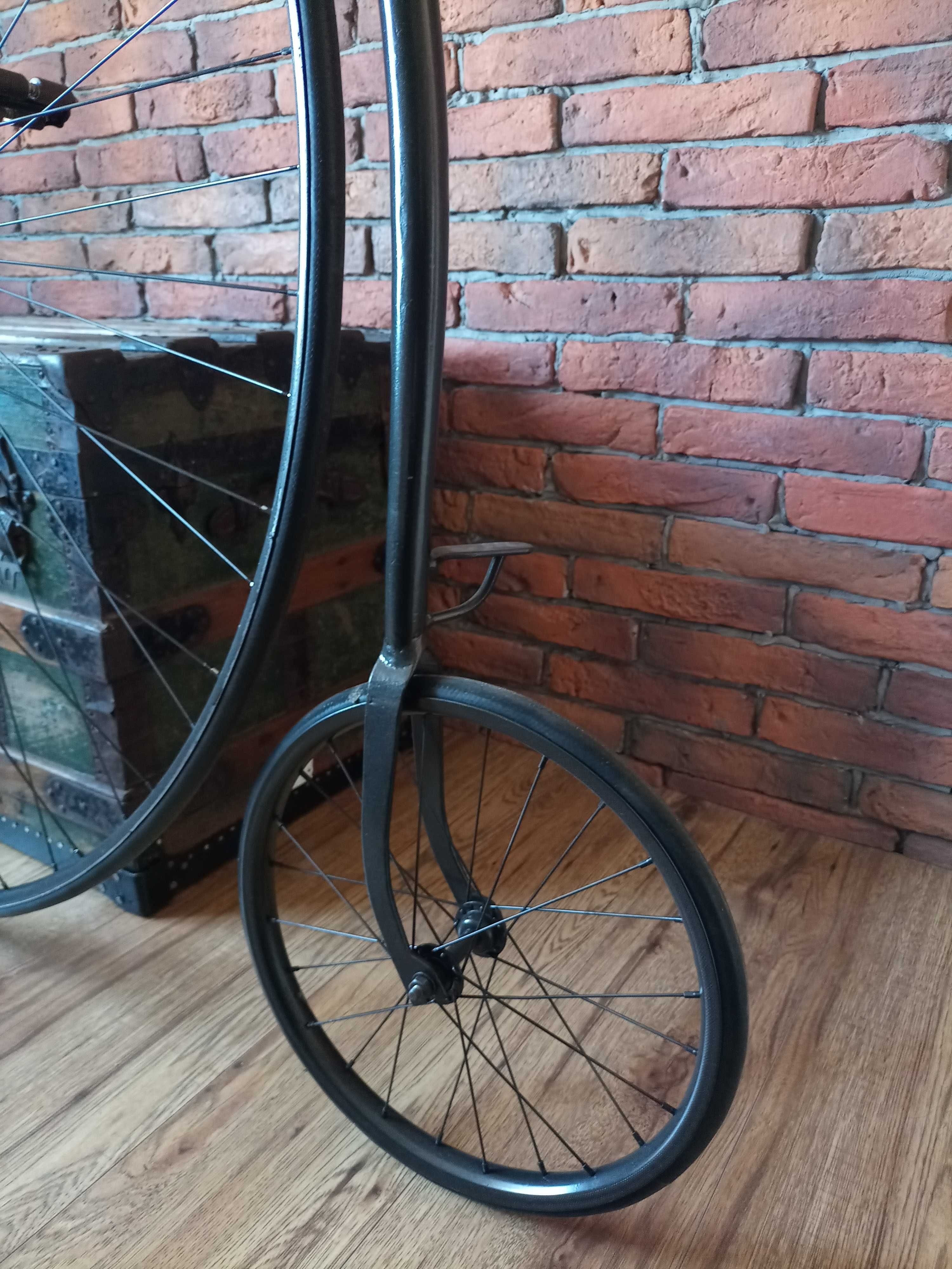Zabytkowy Rower Bicykl XIX wiek Rekonstrukcja