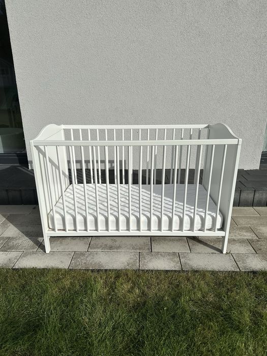 Łożeczko dziecięce Ikea Smagora + materac